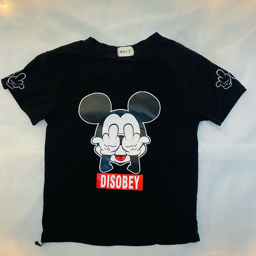 Mickey Disobey tshirt